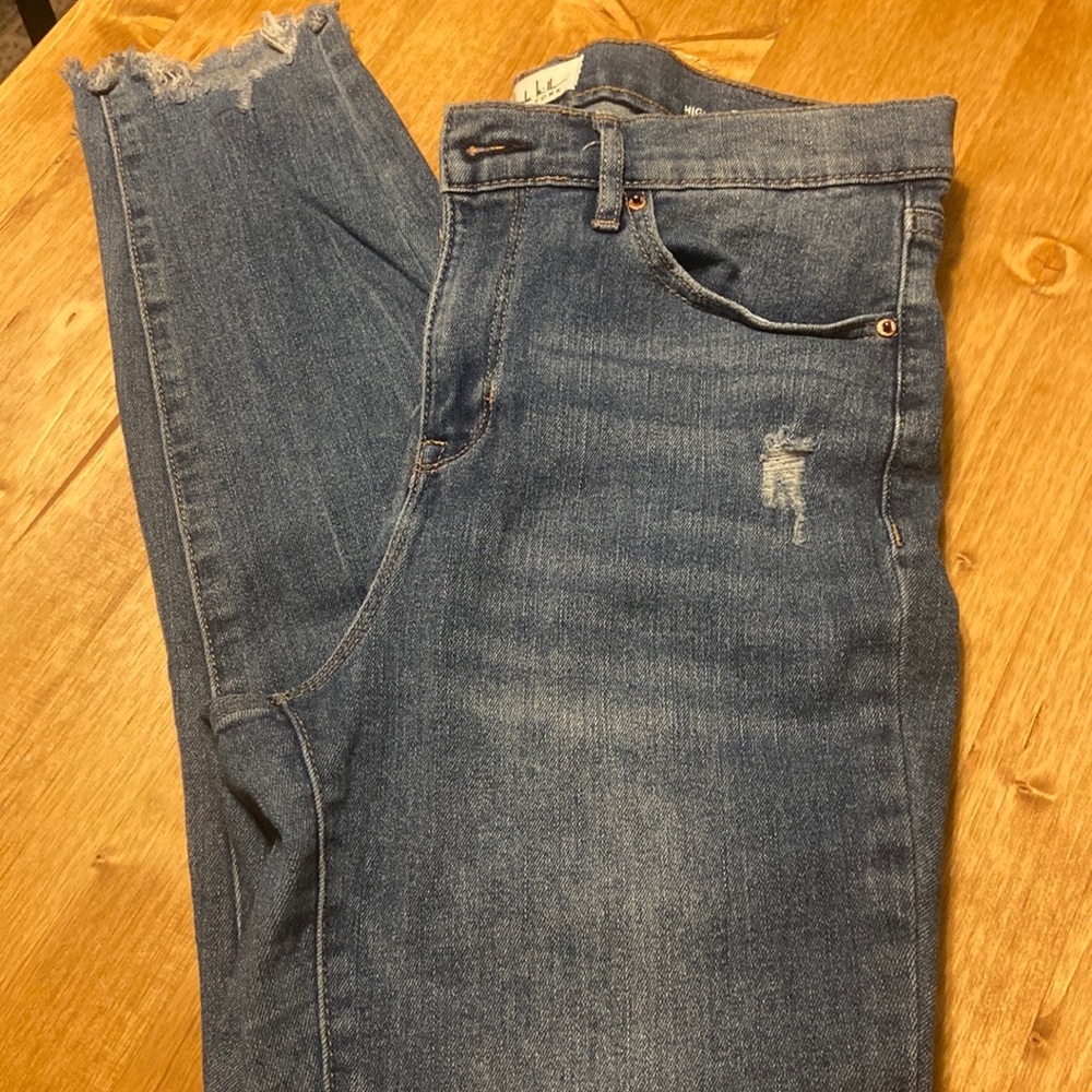 Nicole Miller High Rise Skinny Jeans